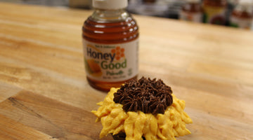 Honey Sunflower Cupcakes