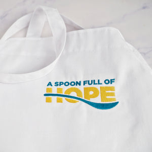 A Spoon Full of Hope Embroidered Apron