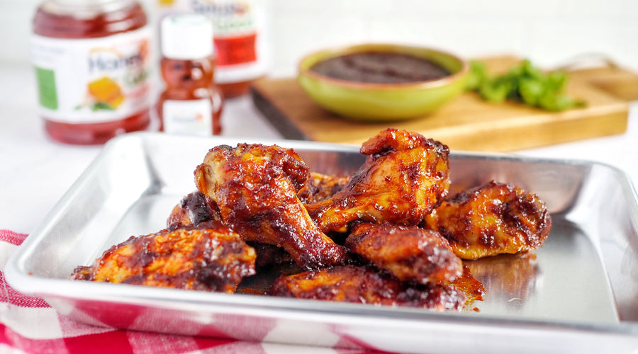 Honey BBQ Chicken Wings