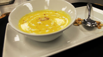 Dairy Free Pumpkin Soup with Coconut Milk