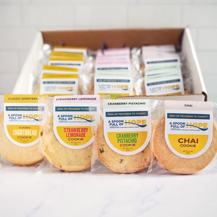 A Spoon Full of Hope Shortbread Cookies flavors Box