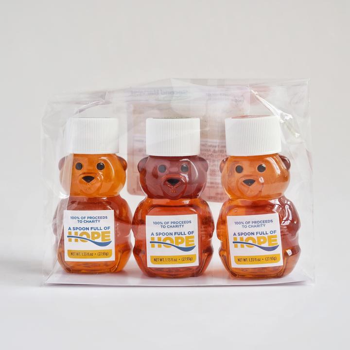 A Spoon Full of Hope Honey Bear Trio