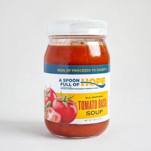 A Spoon Full of Hope Tomato Basil Soup 16 oz
